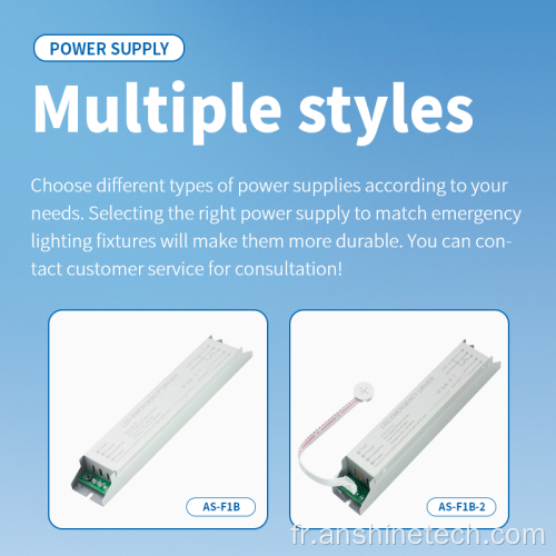 Lecteur de démarrage d'urgence de lampe LED